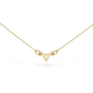 Uncommon James Gold Triangle Necklace